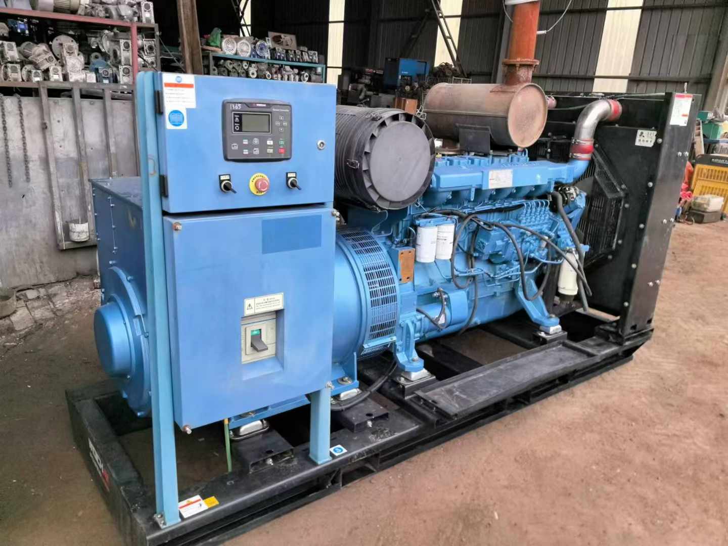 南县500kW 柴油发电机组可带动设备功率的计算公式是什么?